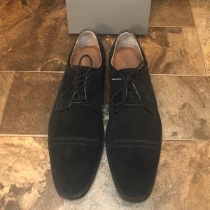 Stacy Adams Wislow Black Suede Men’s shoes Sz 11.5